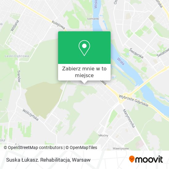 Mapa Suska Łukasz. Rehabilitacja