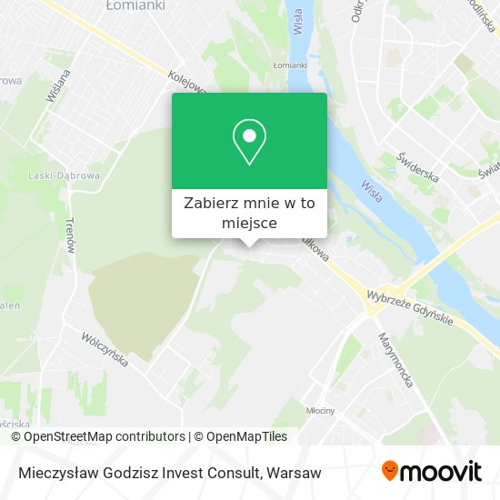 Mapa Mieczysław Godzisz Invest Consult