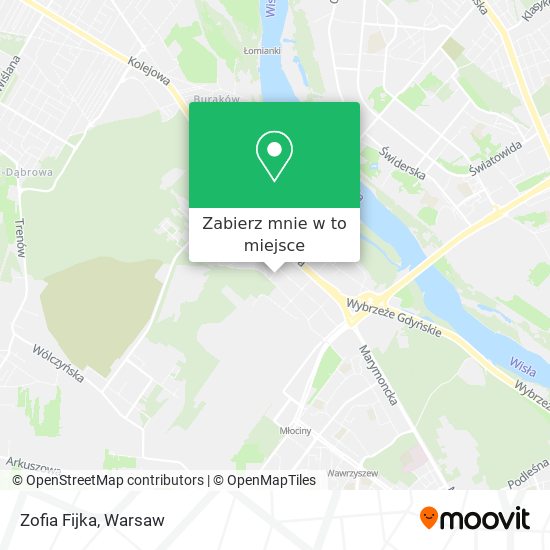 Mapa Zofia Fijka