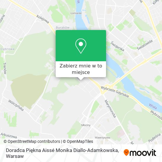 Mapa Doradca Piękna Aissé Monika Diallo-Adamkowska