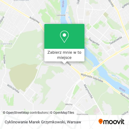 Mapa Cyklinowanie Marek Grzymkowski