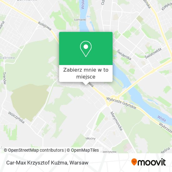 Mapa Car-Max Krzysztof Kuźma