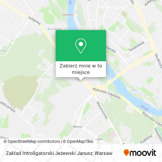 Mapa Zakład Introligatorski Jeżewski Janusz