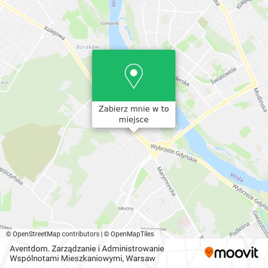 Mapa Aventdom. Zarządzanie i Administrowanie Wspólnotami Mieszkaniowymi