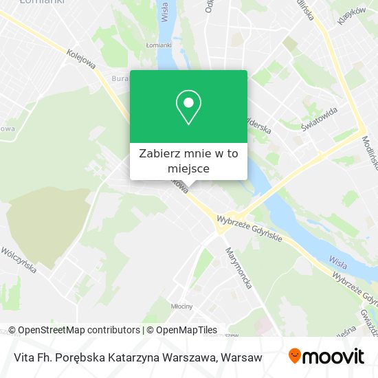 Mapa Vita Fh. Porębska Katarzyna Warszawa