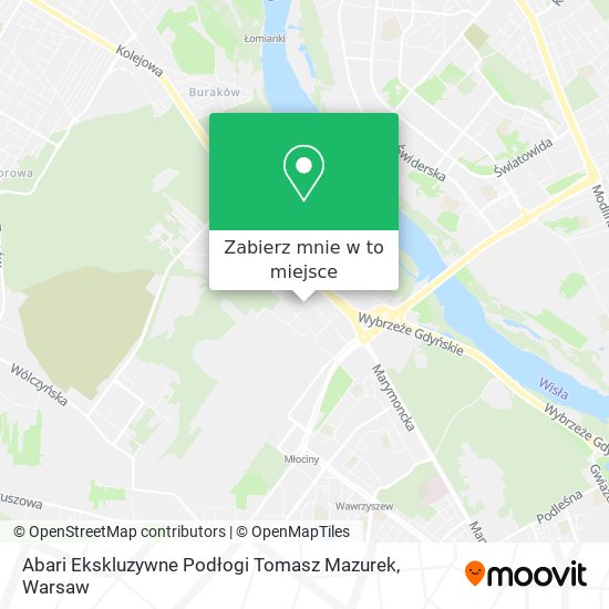 Mapa Abari Ekskluzywne Podłogi Tomasz Mazurek