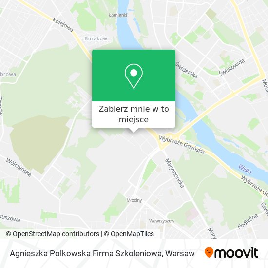 Mapa Agnieszka Polkowska Firma Szkoleniowa