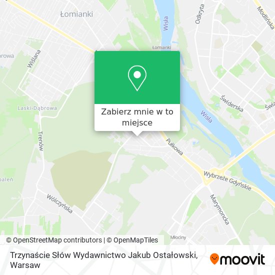 Mapa Trzynaście Słów Wydawnictwo Jakub Ostałowski