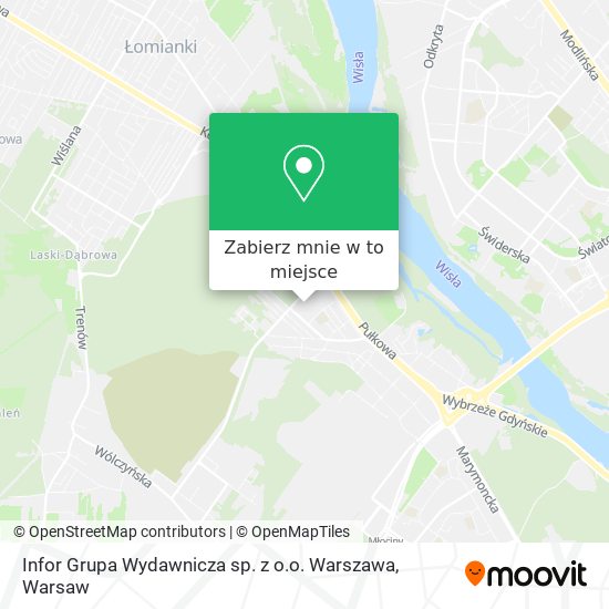 Mapa Infor Grupa Wydawnicza sp. z o.o. Warszawa