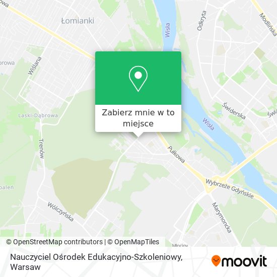 Mapa Nauczyciel Ośrodek Edukacyjno-Szkoleniowy