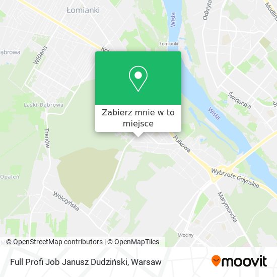 Mapa Full Profi Job Janusz Dudziński