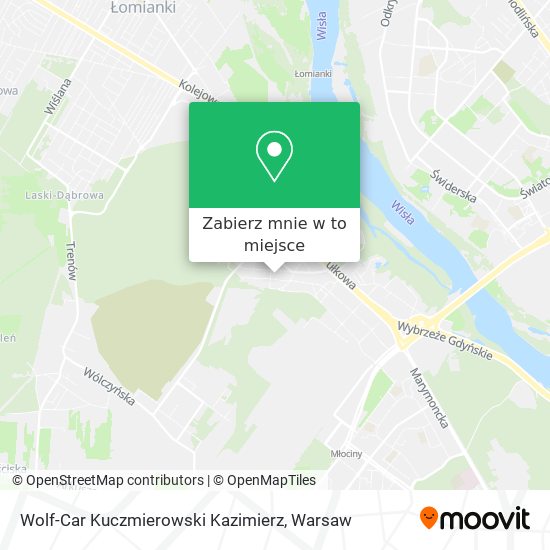 Mapa Wolf-Car Kuczmierowski Kazimierz