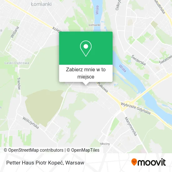 Mapa Petter Haus Piotr Kopeć