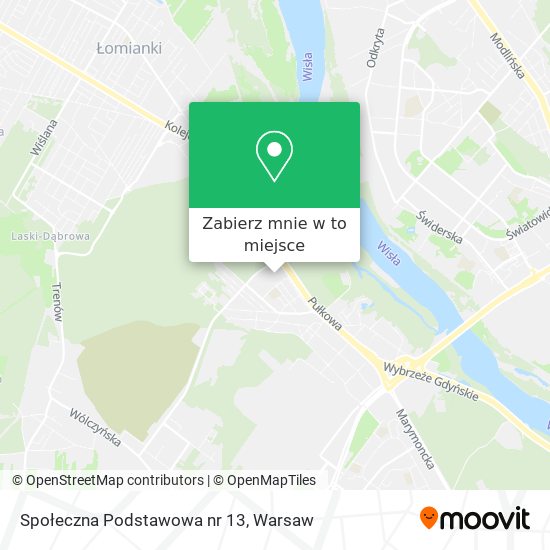 Mapa Społeczna Podstawowa nr 13