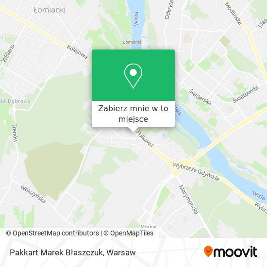 Mapa Pakkart Marek Błaszczuk