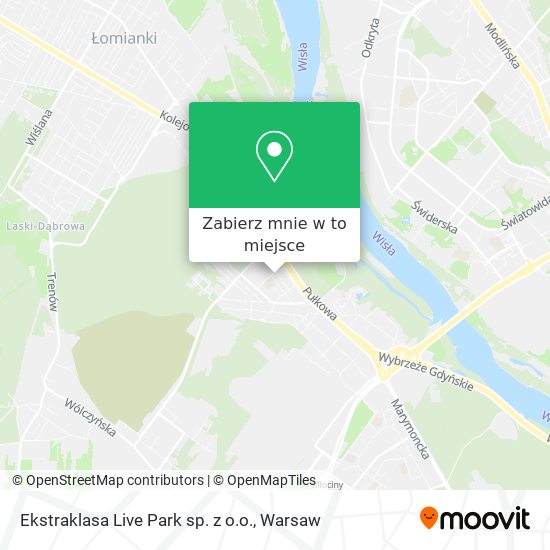 Mapa Ekstraklasa Live Park sp. z o.o.