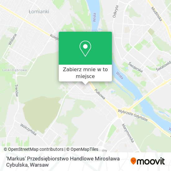 Mapa 'Markus' Przedsiębiorstwo Handlowe Mirosława Cybulska