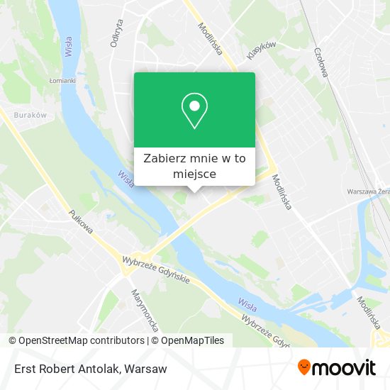 Mapa Erst Robert Antolak