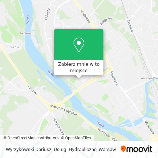 Mapa Wyrzykowski Dariusz. Usługi Hydrauliczne