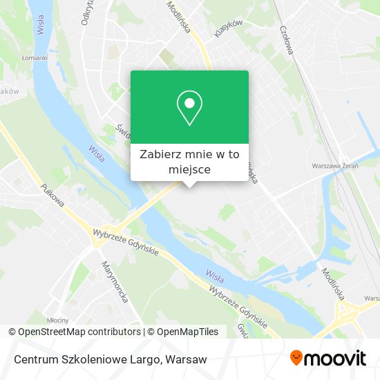 Mapa Centrum Szkoleniowe Largo