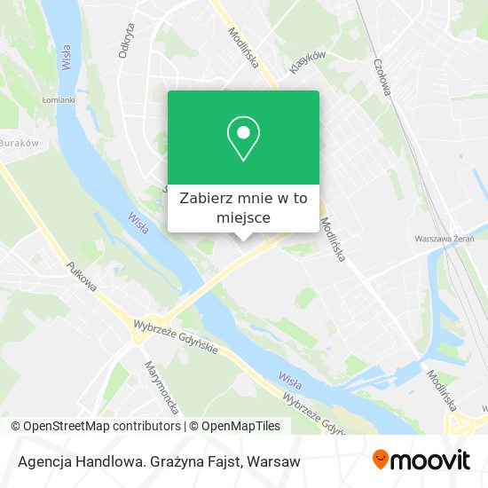 Mapa Agencja Handlowa. Grażyna Fajst