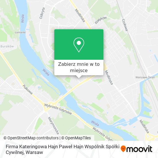 Mapa Firma Kateringowa Hajn Paweł Hajn Wspólnik Spółki Cywilnej