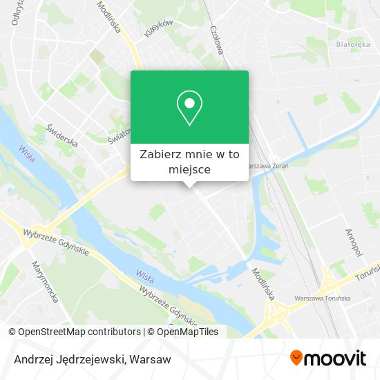 Mapa Andrzej Jędrzejewski