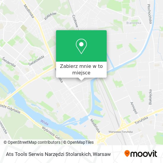 Mapa Ats Tools Serwis Narzędzi Stolarskich