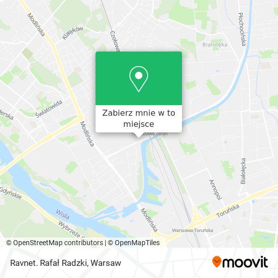 Mapa Ravnet. Rafał Radzki