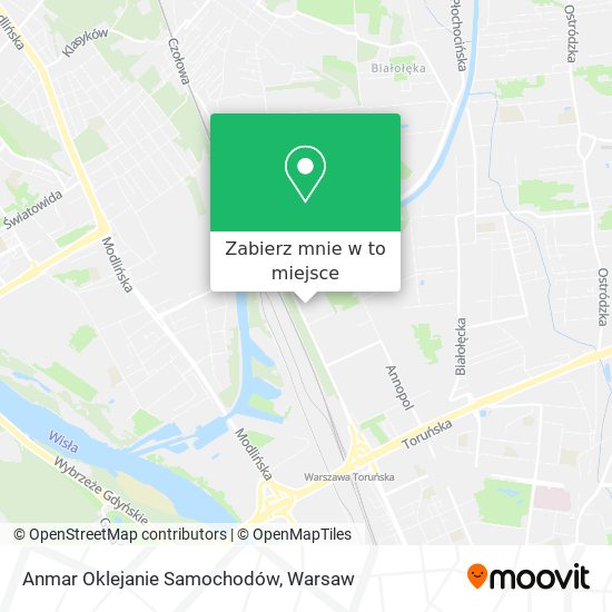 Mapa Anmar Oklejanie Samochodów