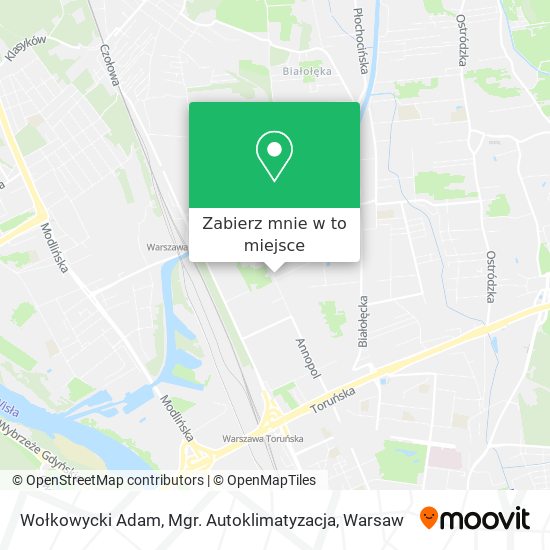 Mapa Wołkowycki Adam, Mgr. Autoklimatyzacja