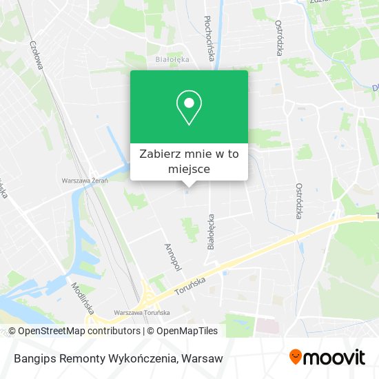 Mapa Bangips Remonty Wykończenia