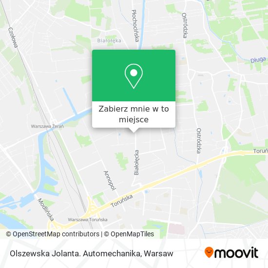 Mapa Olszewska Jolanta. Automechanika