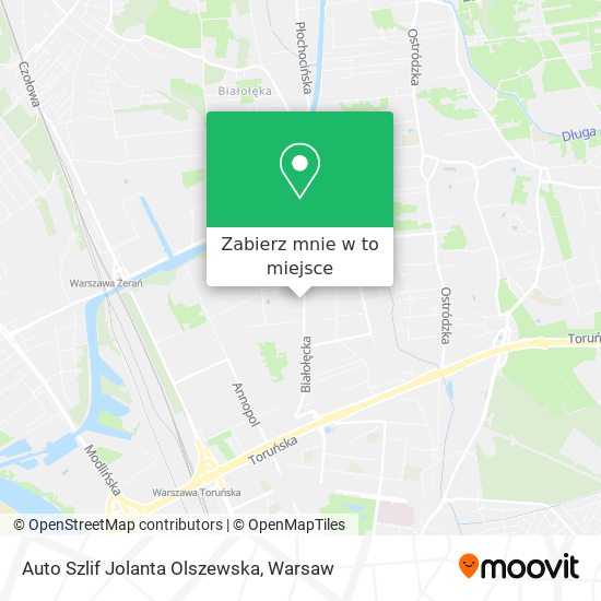 Mapa Auto Szlif Jolanta Olszewska