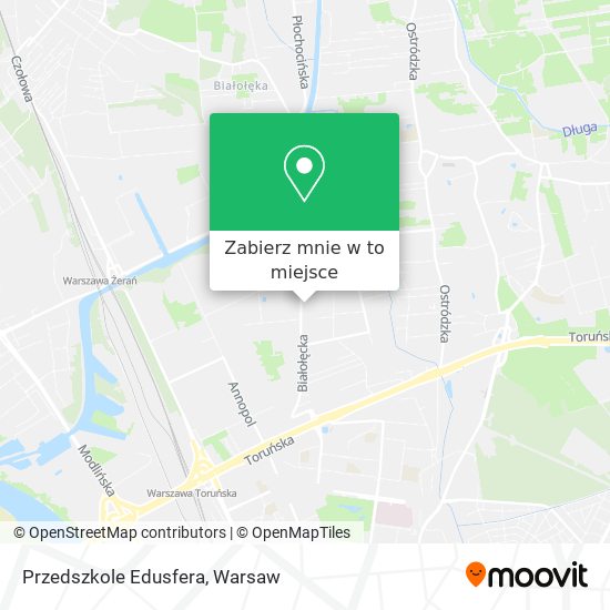 Mapa Przedszkole Edusfera