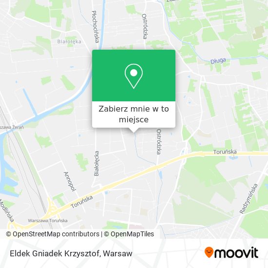 Mapa Eldek Gniadek Krzysztof