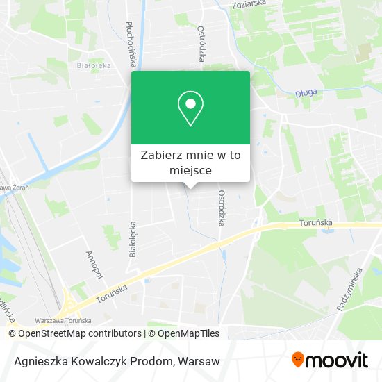 Mapa Agnieszka Kowalczyk Prodom