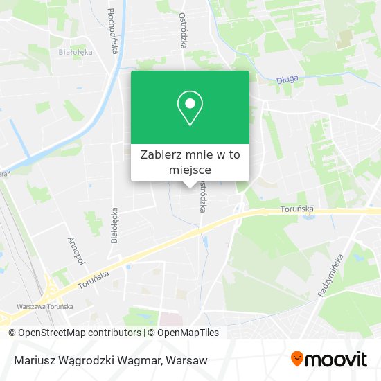 Mapa Mariusz Wągrodzki Wagmar