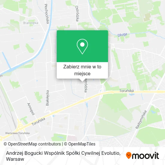 Mapa Andrzej Bogucki Wspólnik Spółki Cywilnej Evolutio