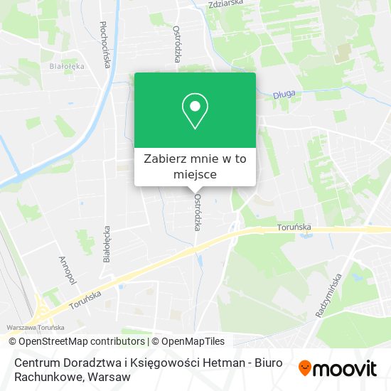 Mapa Centrum Doradztwa i Księgowości Hetman - Biuro Rachunkowe