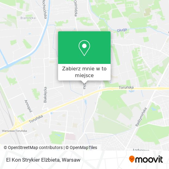 Mapa El Kon Strykier Elżbieta