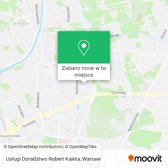 Mapa Usługi Doradztwo Robert Kaleta