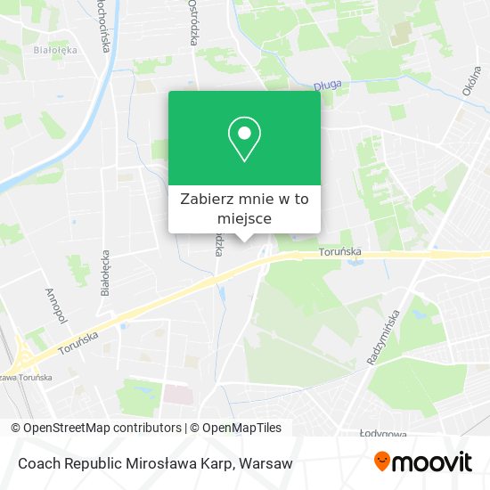 Mapa Coach Republic Mirosława Karp