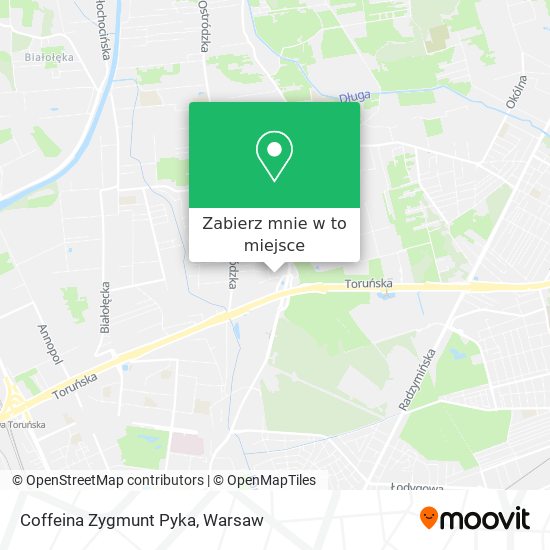 Mapa Coffeina Zygmunt Pyka