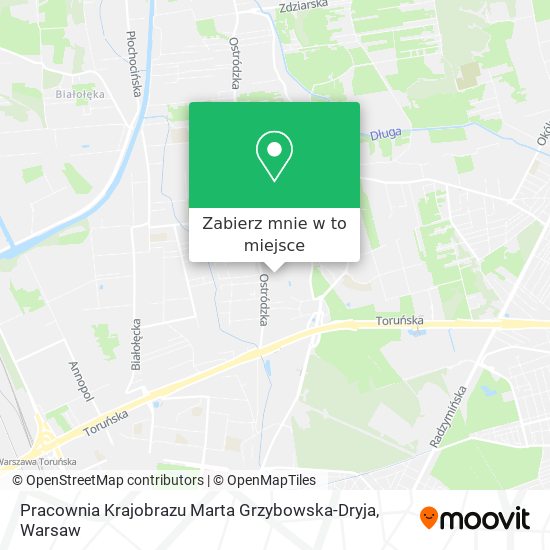 Mapa Pracownia Krajobrazu Marta Grzybowska-Dryja