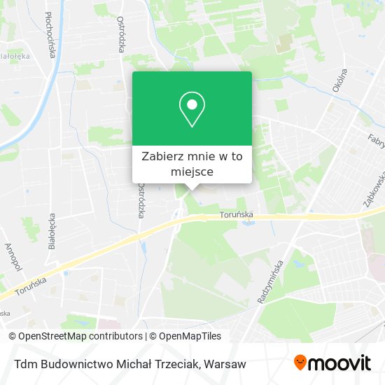 Mapa Tdm Budownictwo Michał Trzeciak