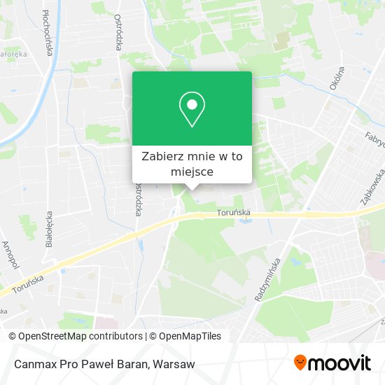 Mapa Canmax Pro Paweł Baran