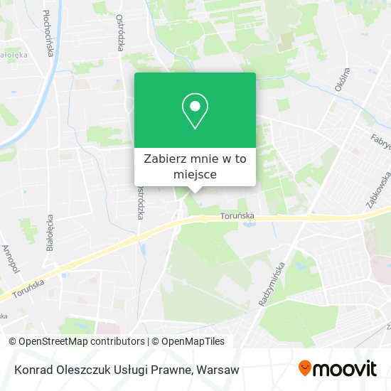 Mapa Konrad Oleszczuk Usługi Prawne