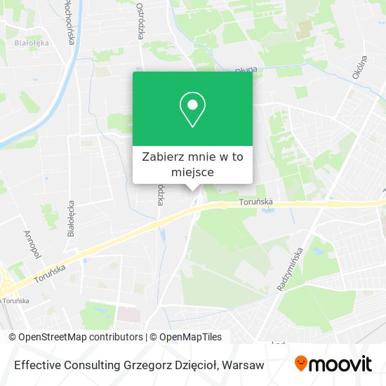 Mapa Effective Consulting Grzegorz Dzięcioł