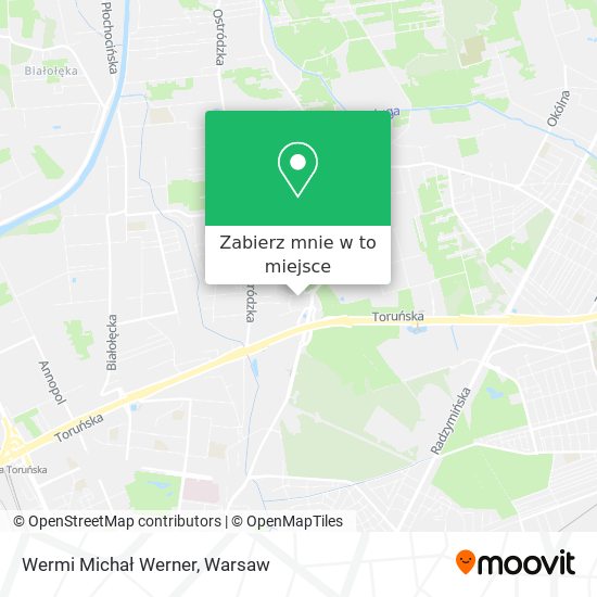 Mapa Wermi Michał Werner